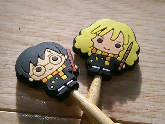 Wizarding Boy & Girl ~ Harry Potter~ stitch stoppers