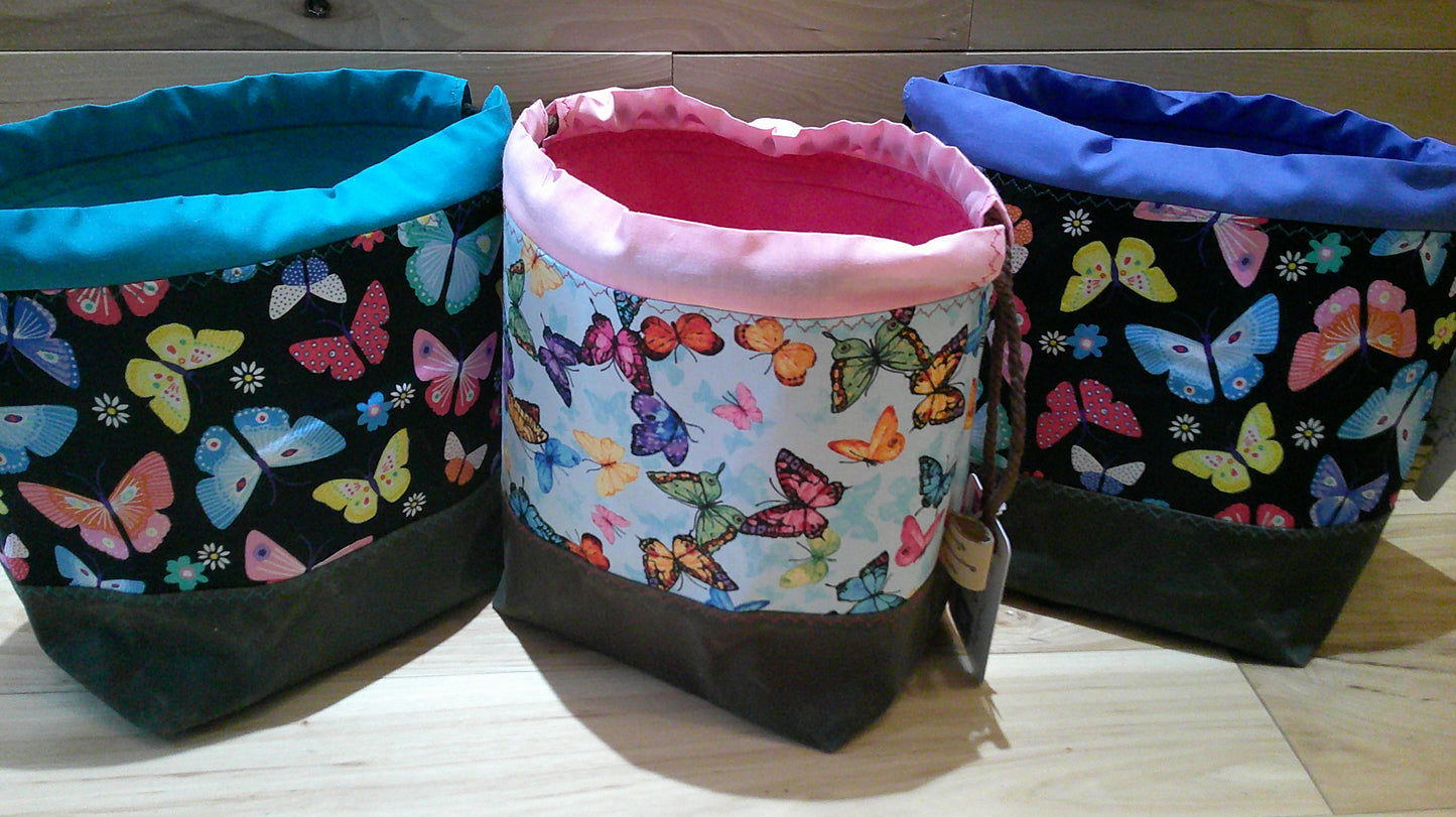 Waxed Canvas ~ Project Bags