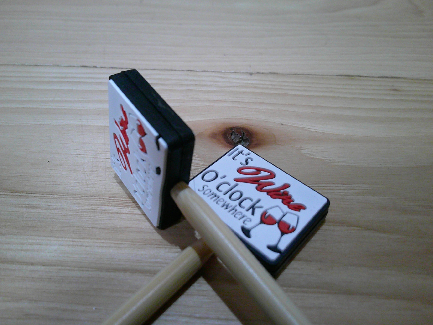 "It's Wine o'clock somewhere" ~ stitch stoppers