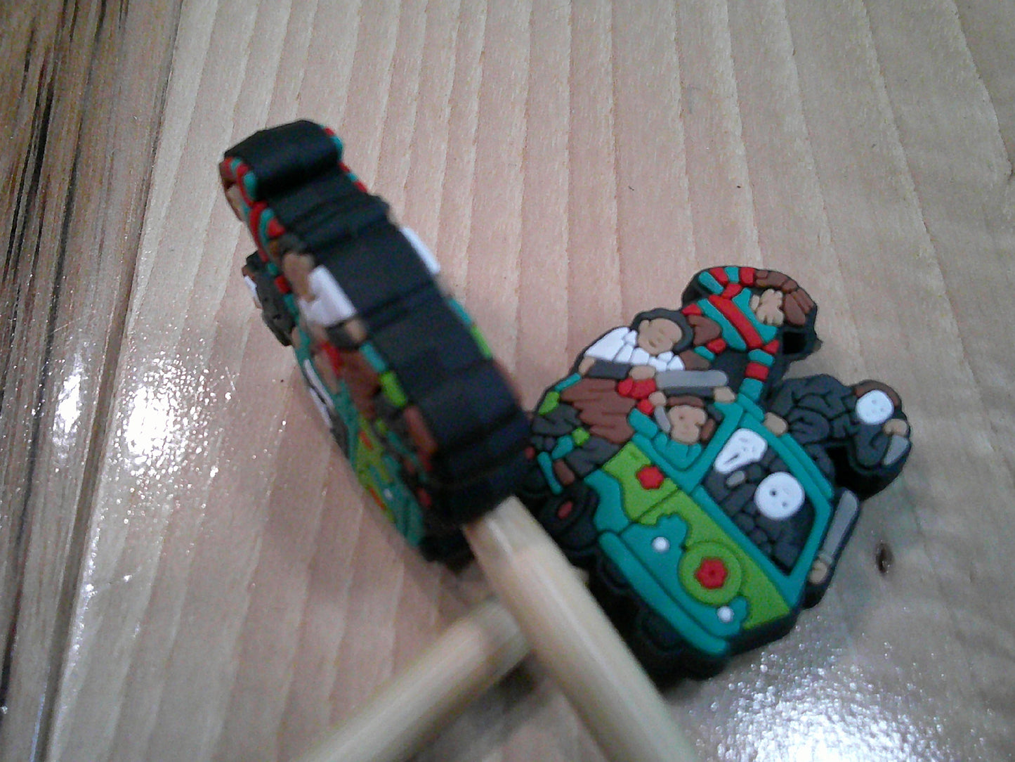 Scary Mystery Bus ~ stitch stoppers