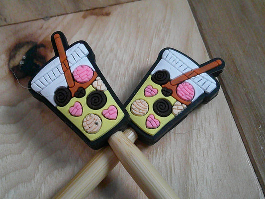 Bubble Tea ~ stitch stoppers