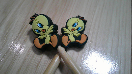 Little Yellow Bird ~ stitch stoppers
