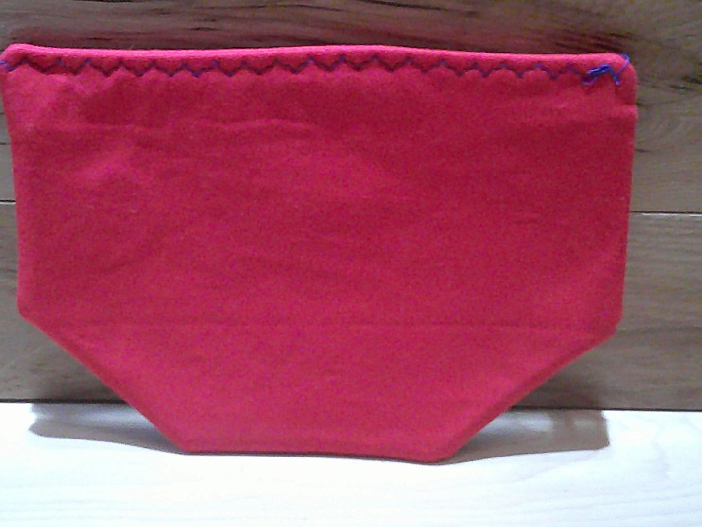 Notion's bag ~ Patriotic Butterflies~ w/ light blue zipper ~ red back