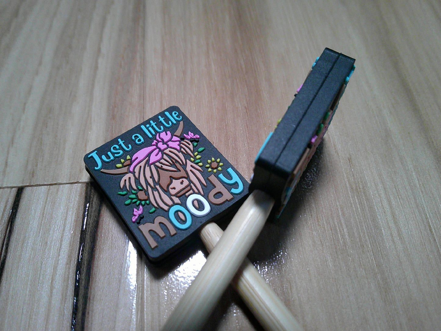 "Just a little Moody" ~ stitch stoppers