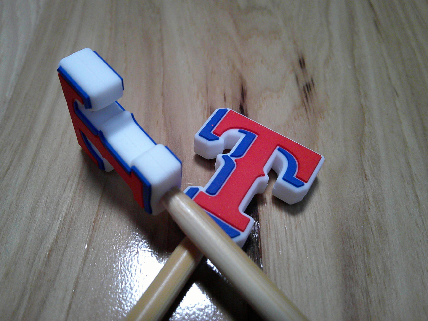 Texas Ranger "T" logo ~ stitch stopper