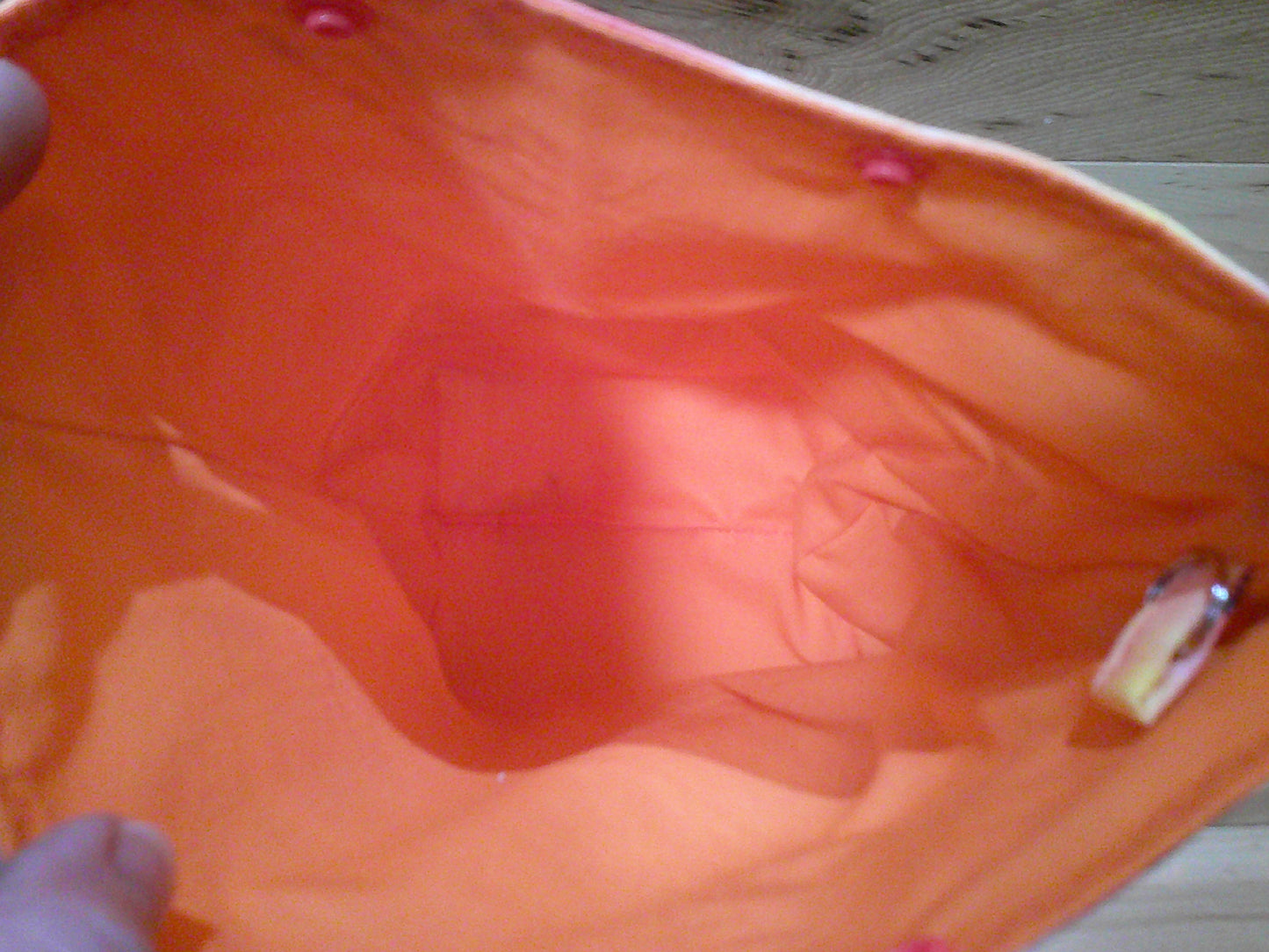 Knitting Instruction w/ orange ~ project bags