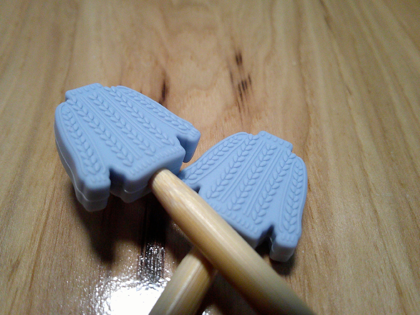 Knitted Sweater ~ stitch stoppers