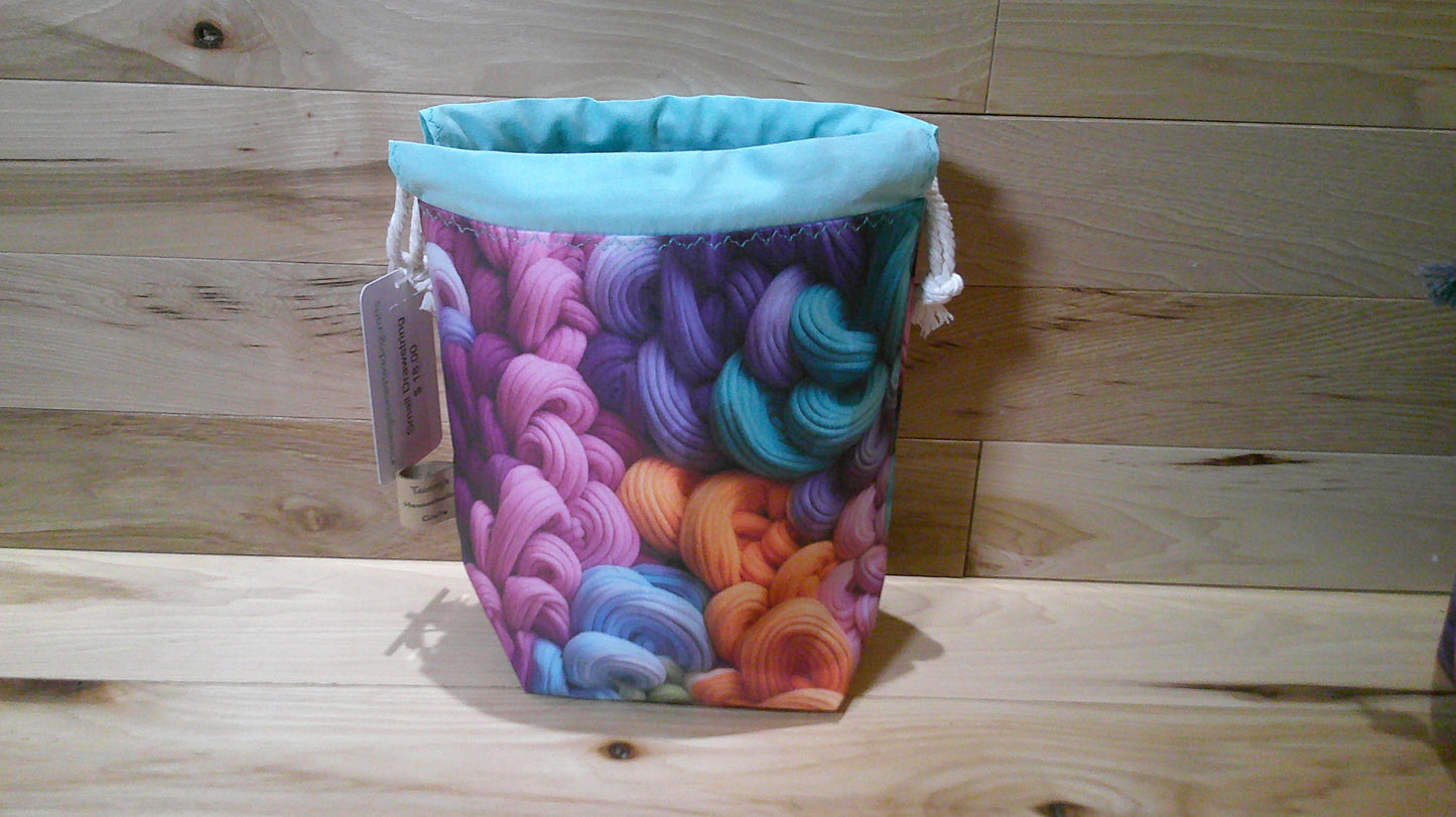 Pastel Swirls of fiber ~ project bags
