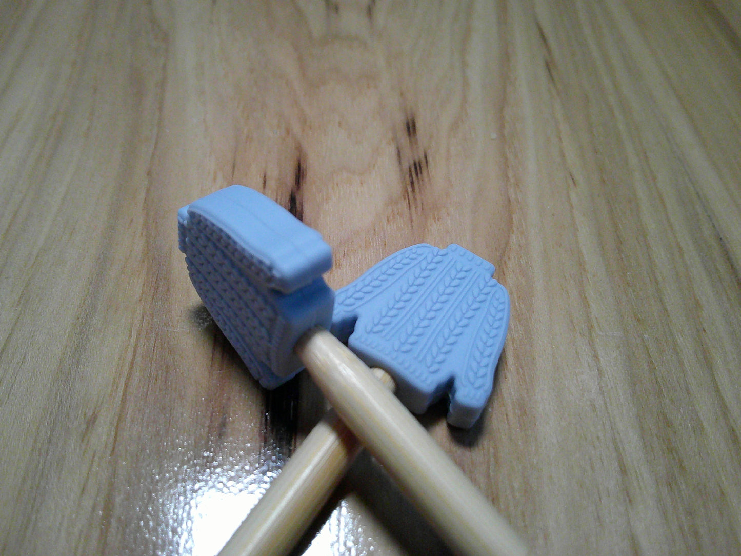 Knitted Sweater ~ stitch stoppers