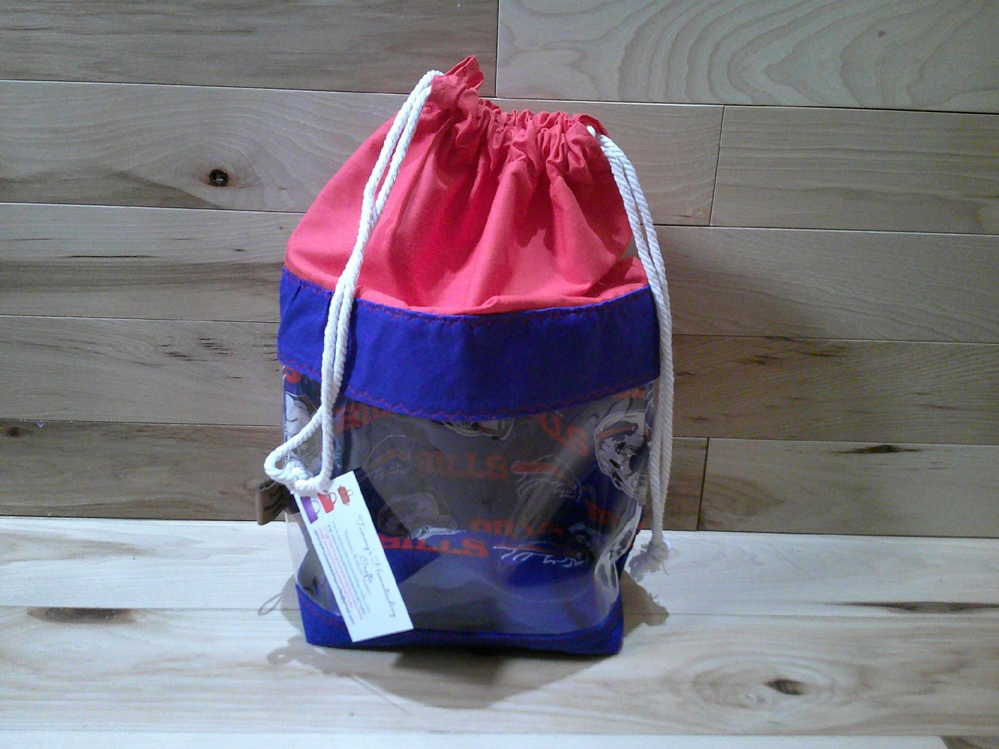 Buffalo Bills w/ red inside project bags