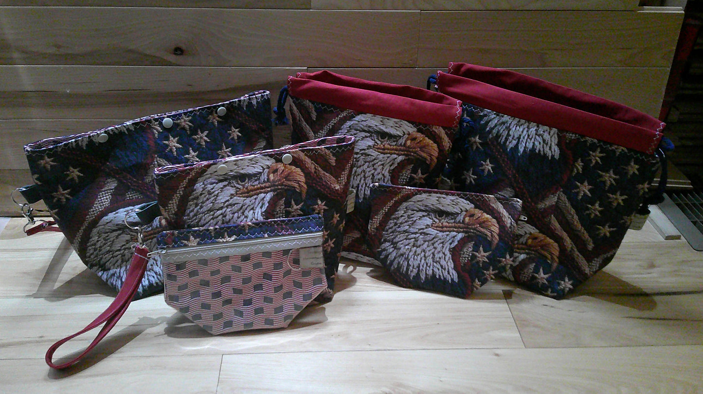 Eagle Head ~ project bags