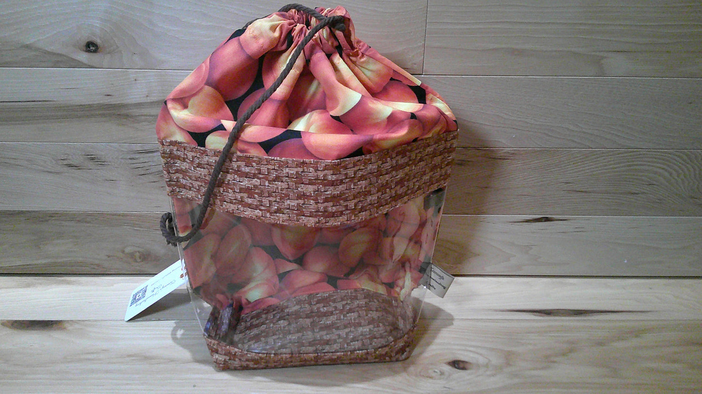 Peaches- projects bags