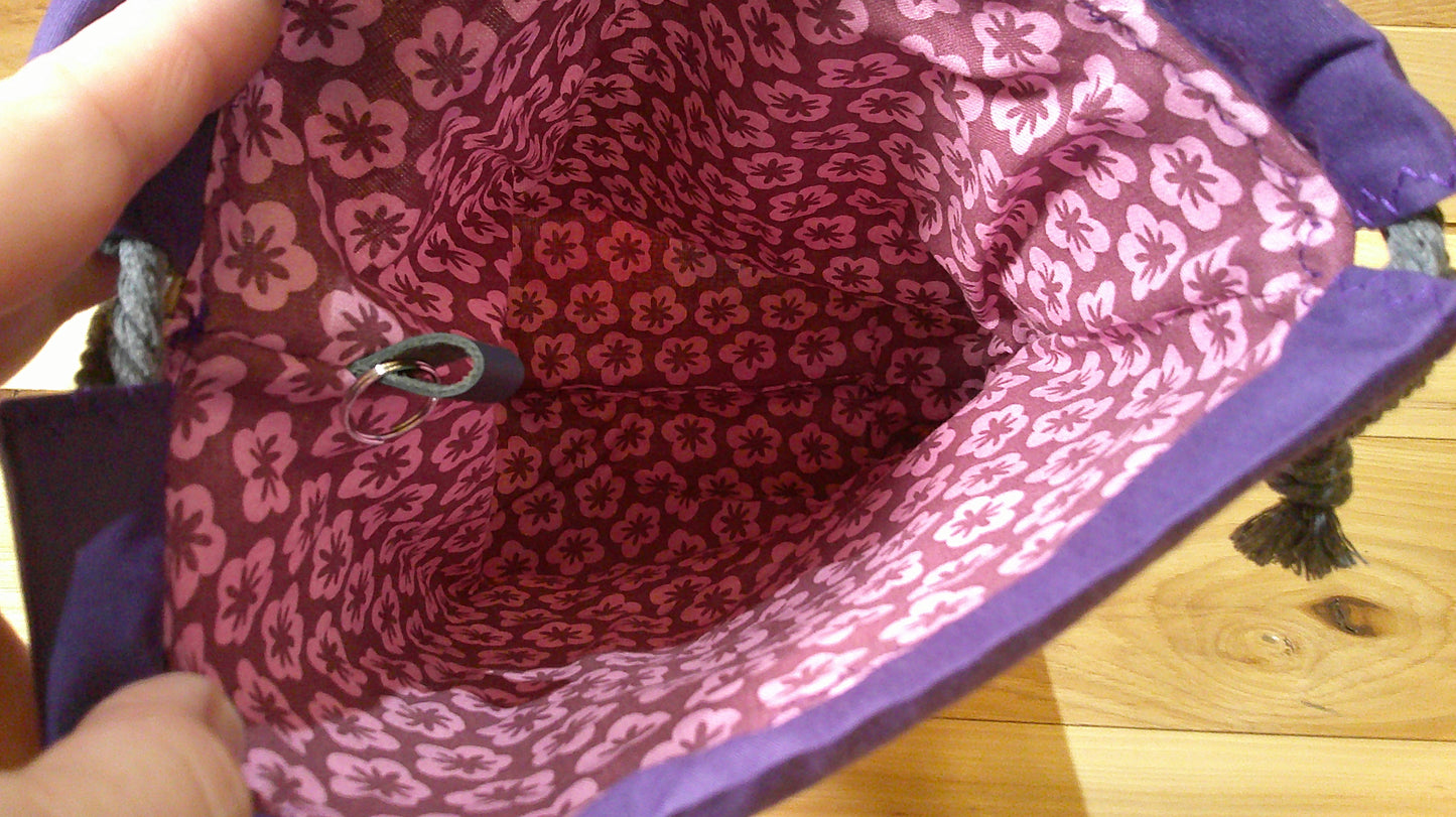 Spinning wheel & sheep ~ project bags