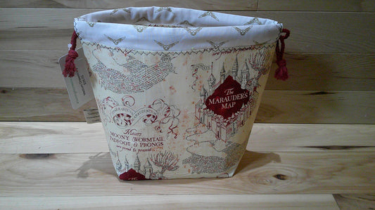 Harry Potter ~ The Marauder's Map~ project bag