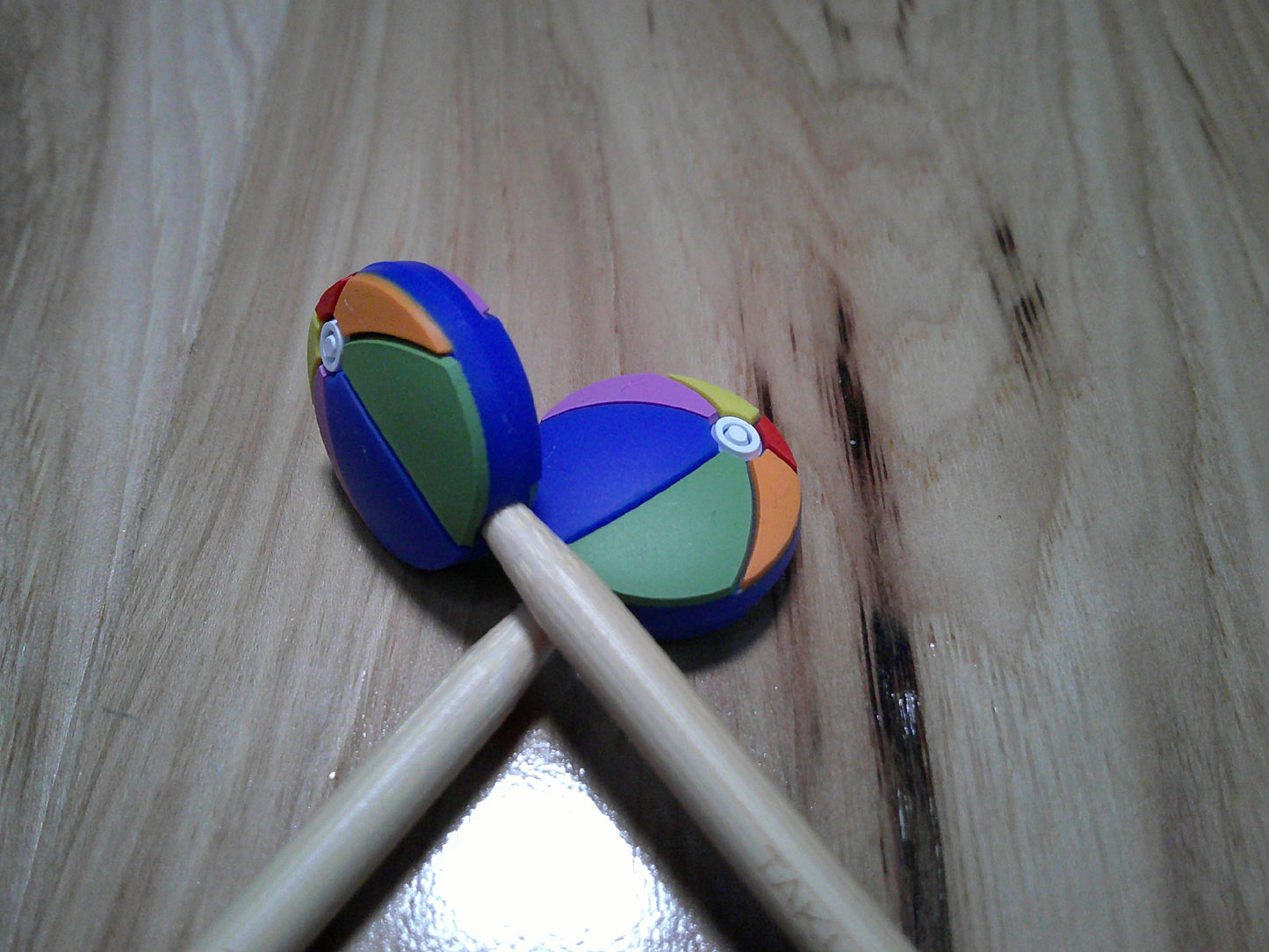 Beach ball~ stitch stoppers
