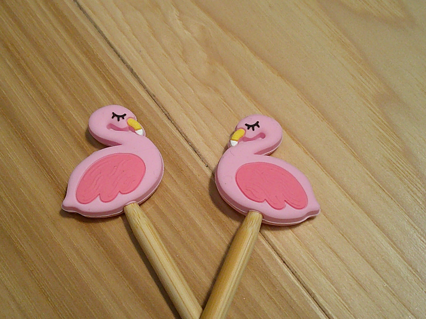 Flamingo stitch stoppersknitt