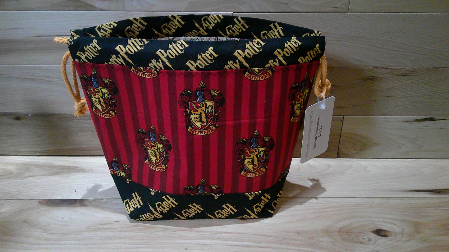 Harry Potter Houses collection ~ project bags