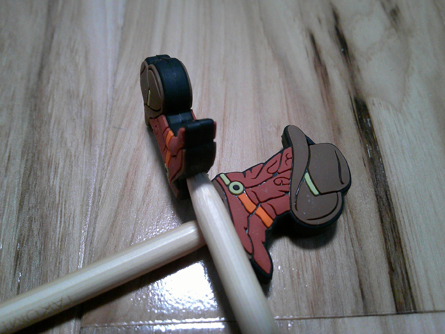 Cowboy boots & Hat ~ stitch stopper