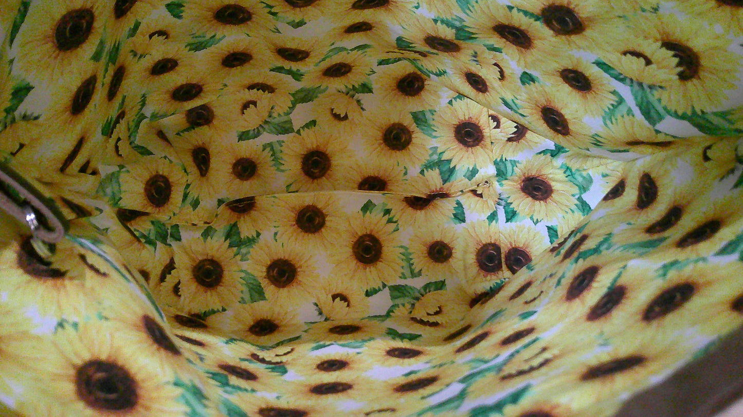 Sunflower ~ project bags