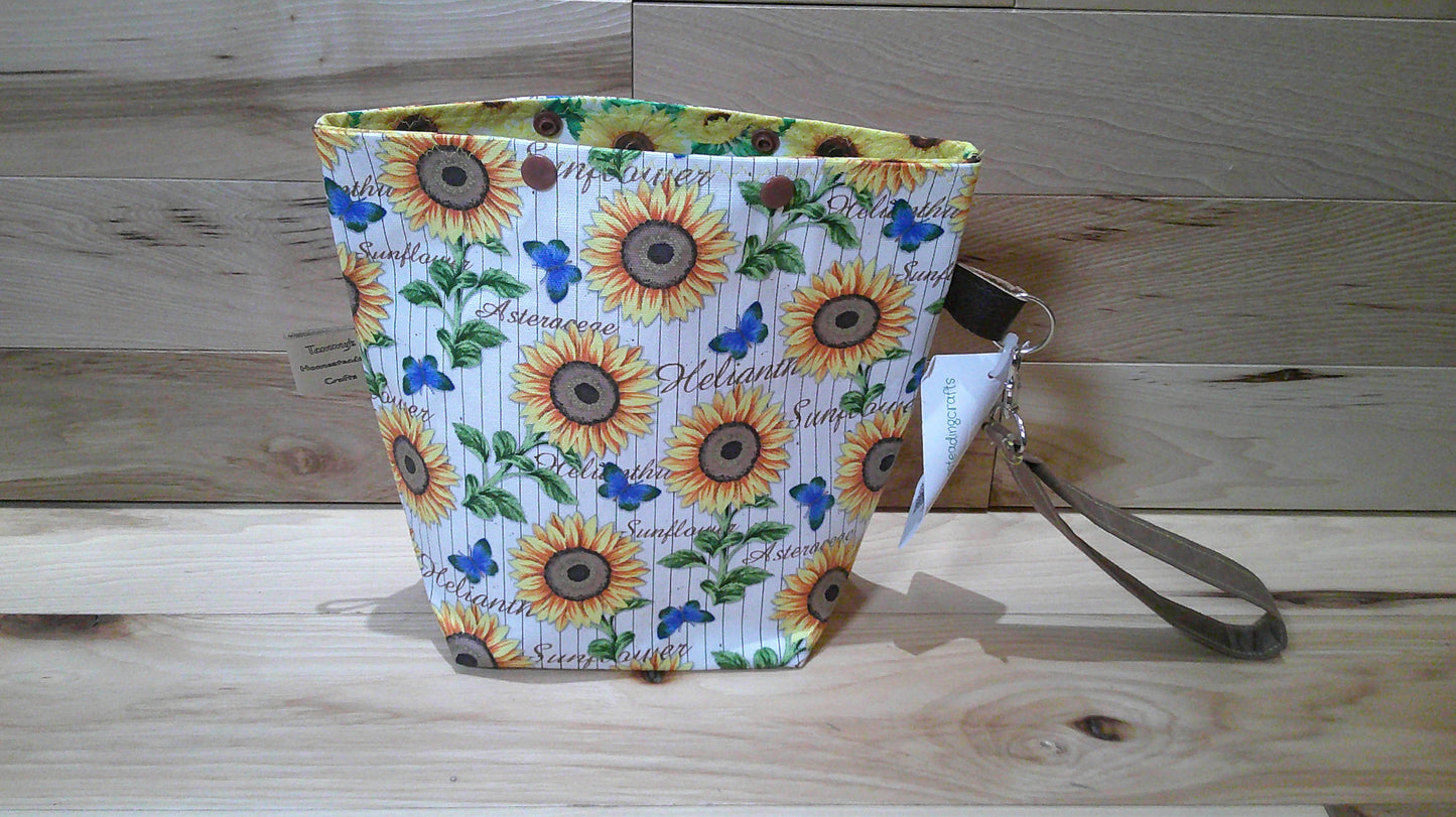 Sunflower ~ project bags