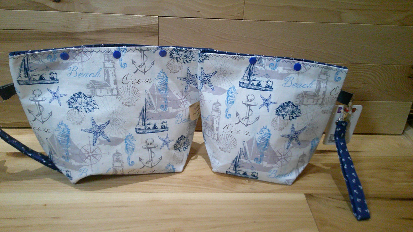Nautical Themed ~ project bags