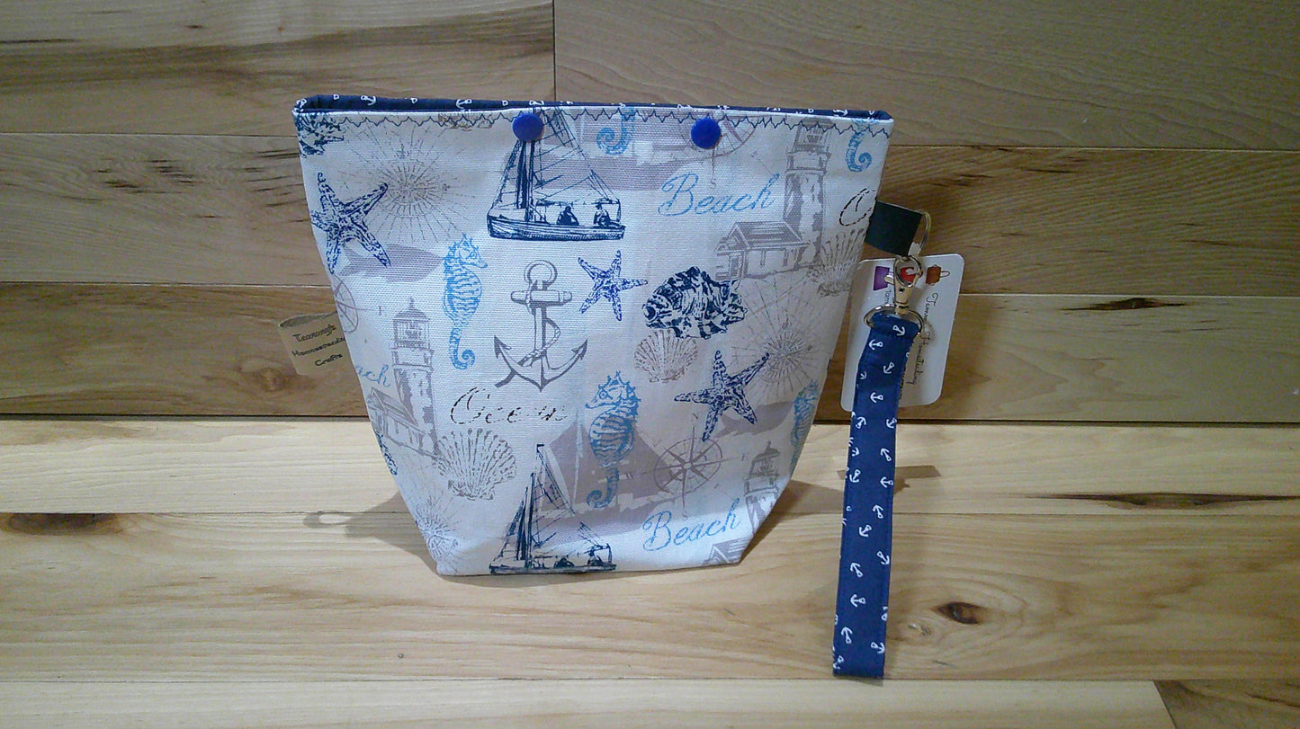 Nautical Themed ~ project bags