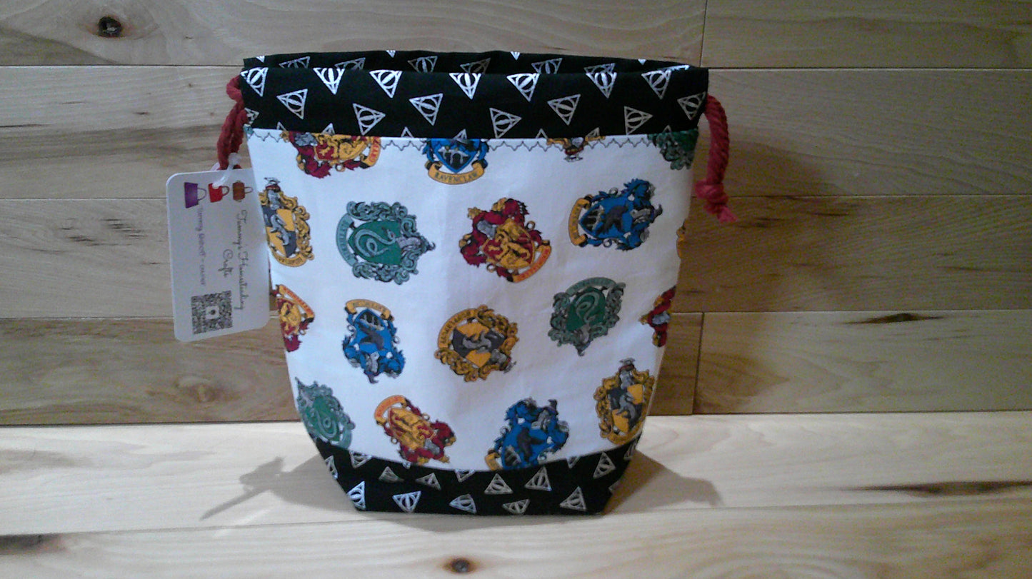 Harry Potter House Crests ~ project bags