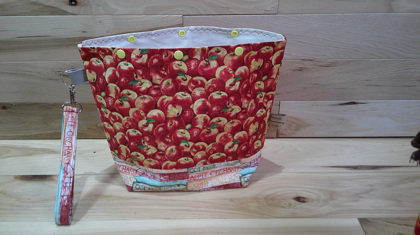 Apples w/ signs ~ Project Bags