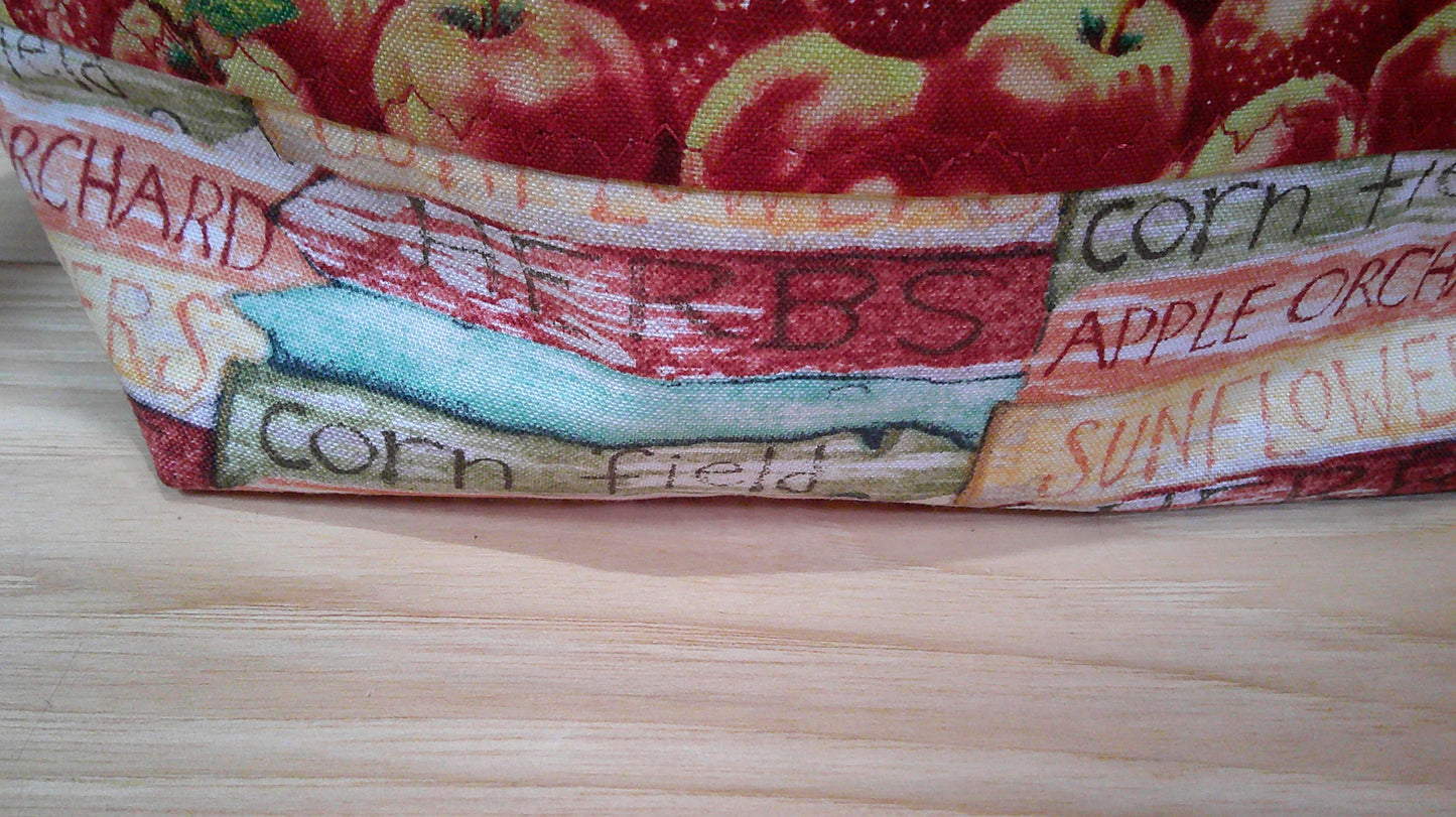 Apples w/ signs ~ Project Bags