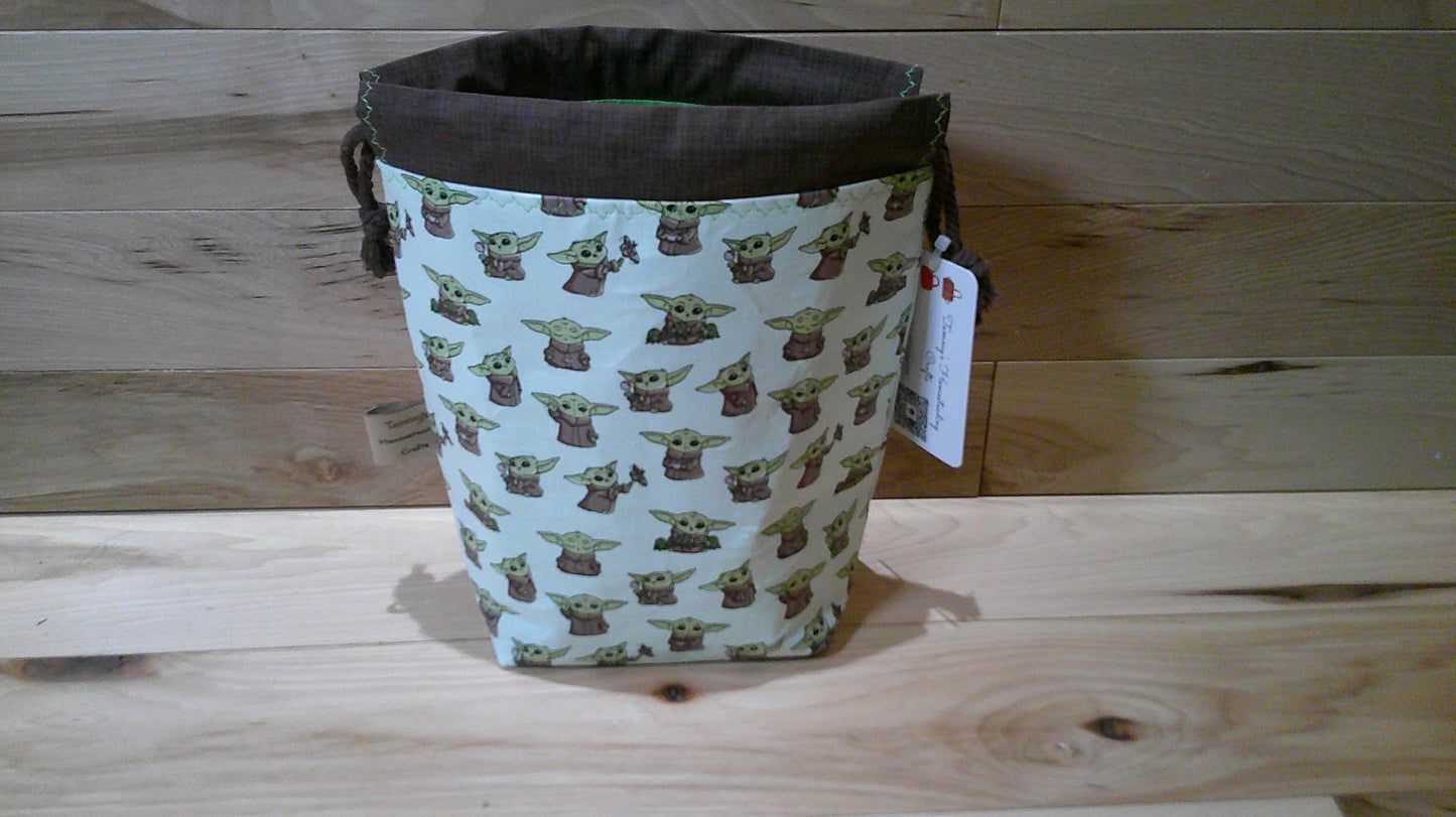Baby Yoda ~ project bags