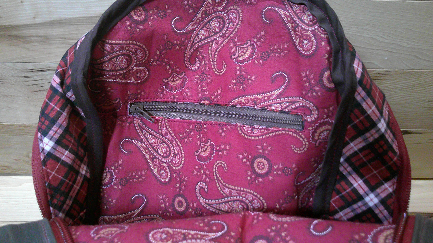 Crossbody / Sling Bag ~ waxed canvas