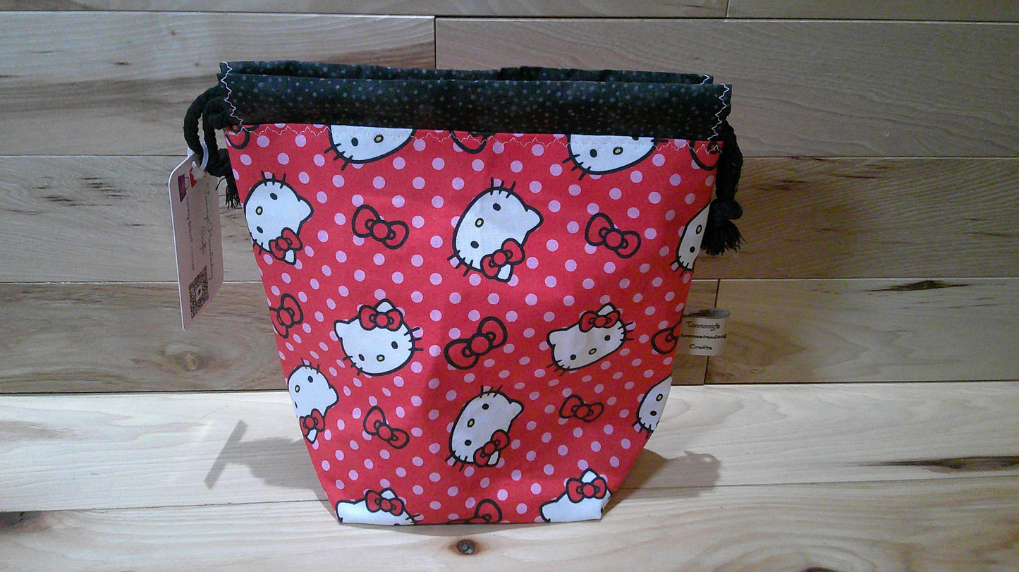 Hello Kitty ~ red ~ project bags