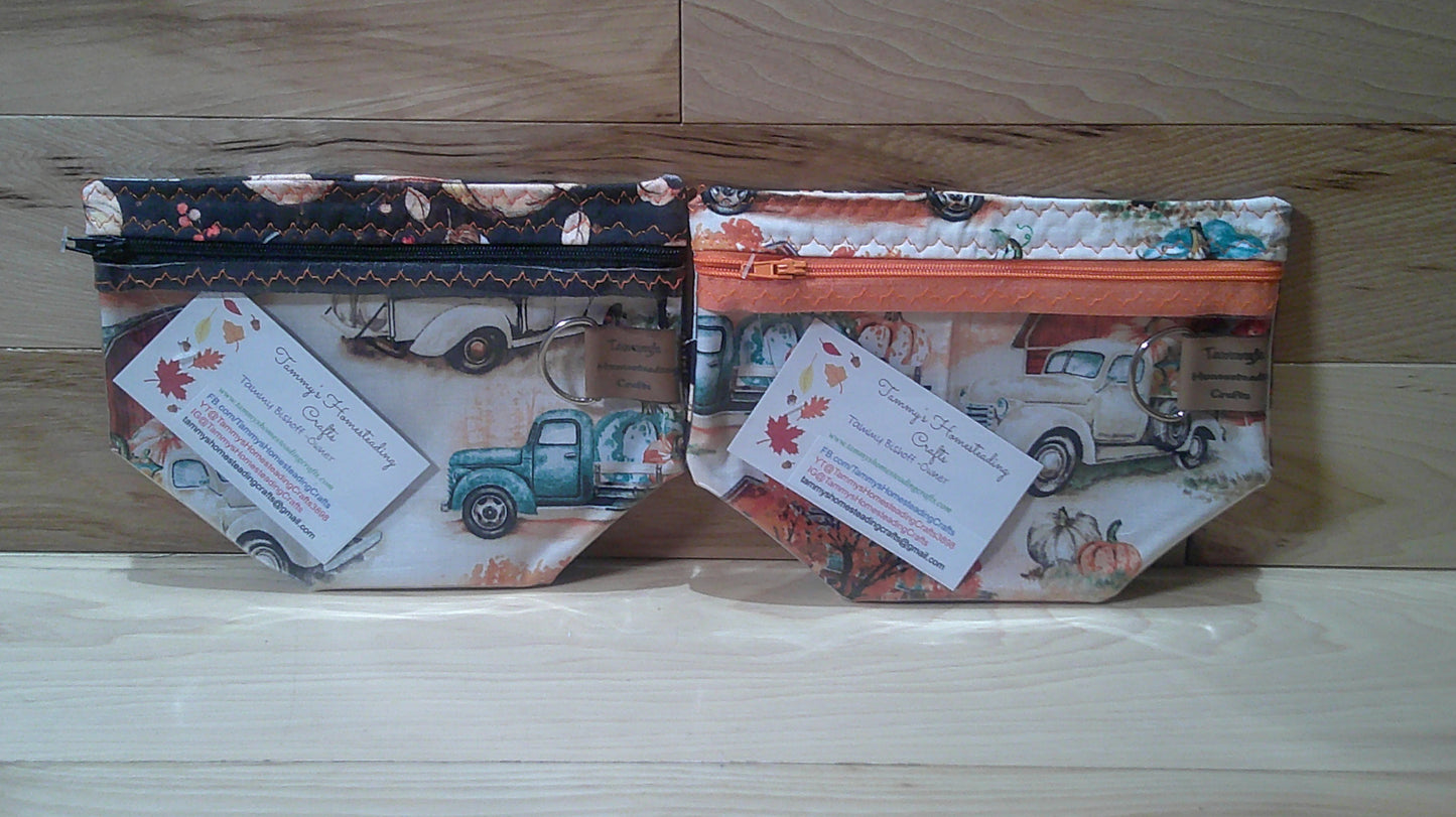 Antique Trucks and pumpkins project Bags