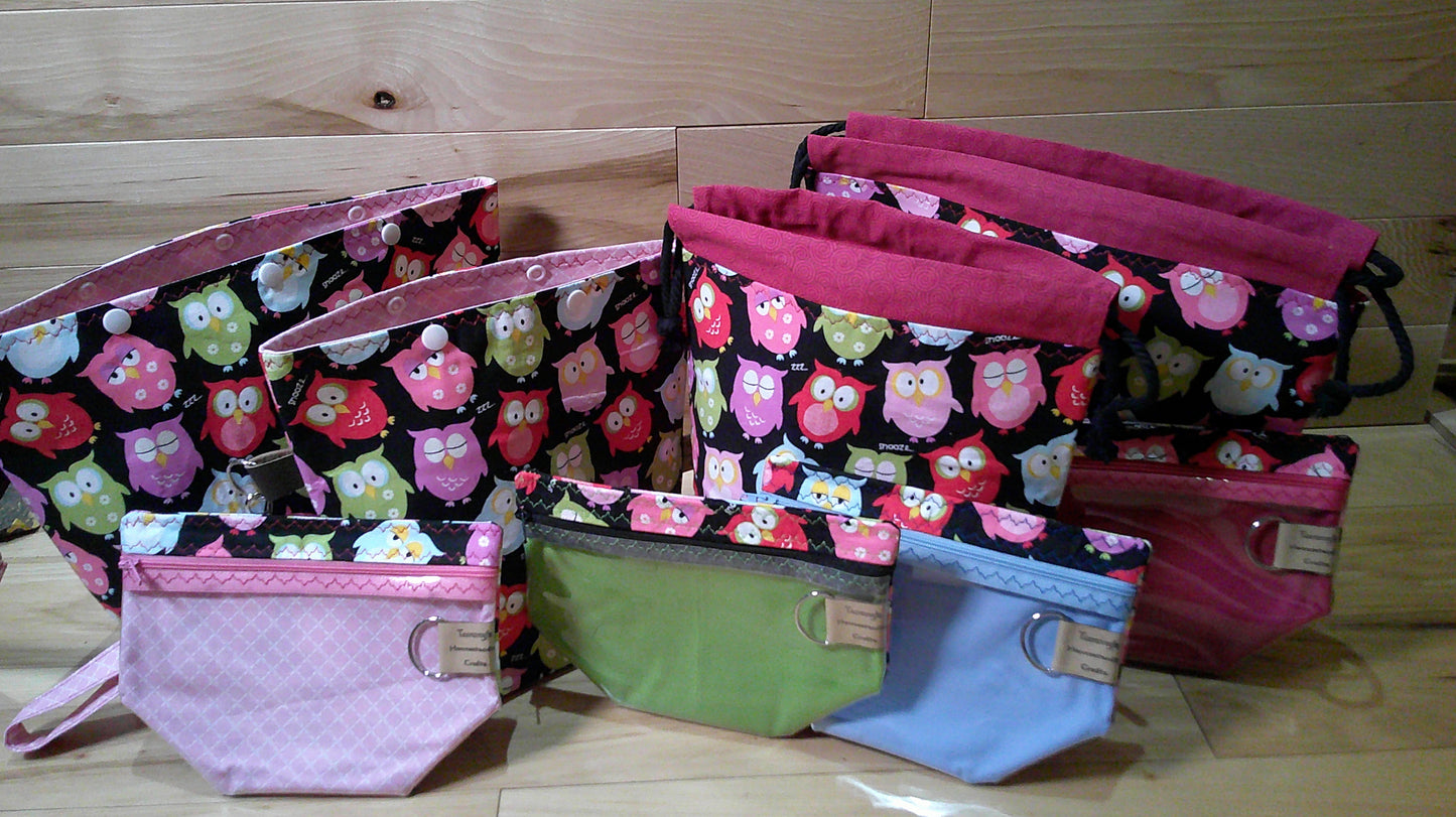 Cartoon Owl ~ project bags