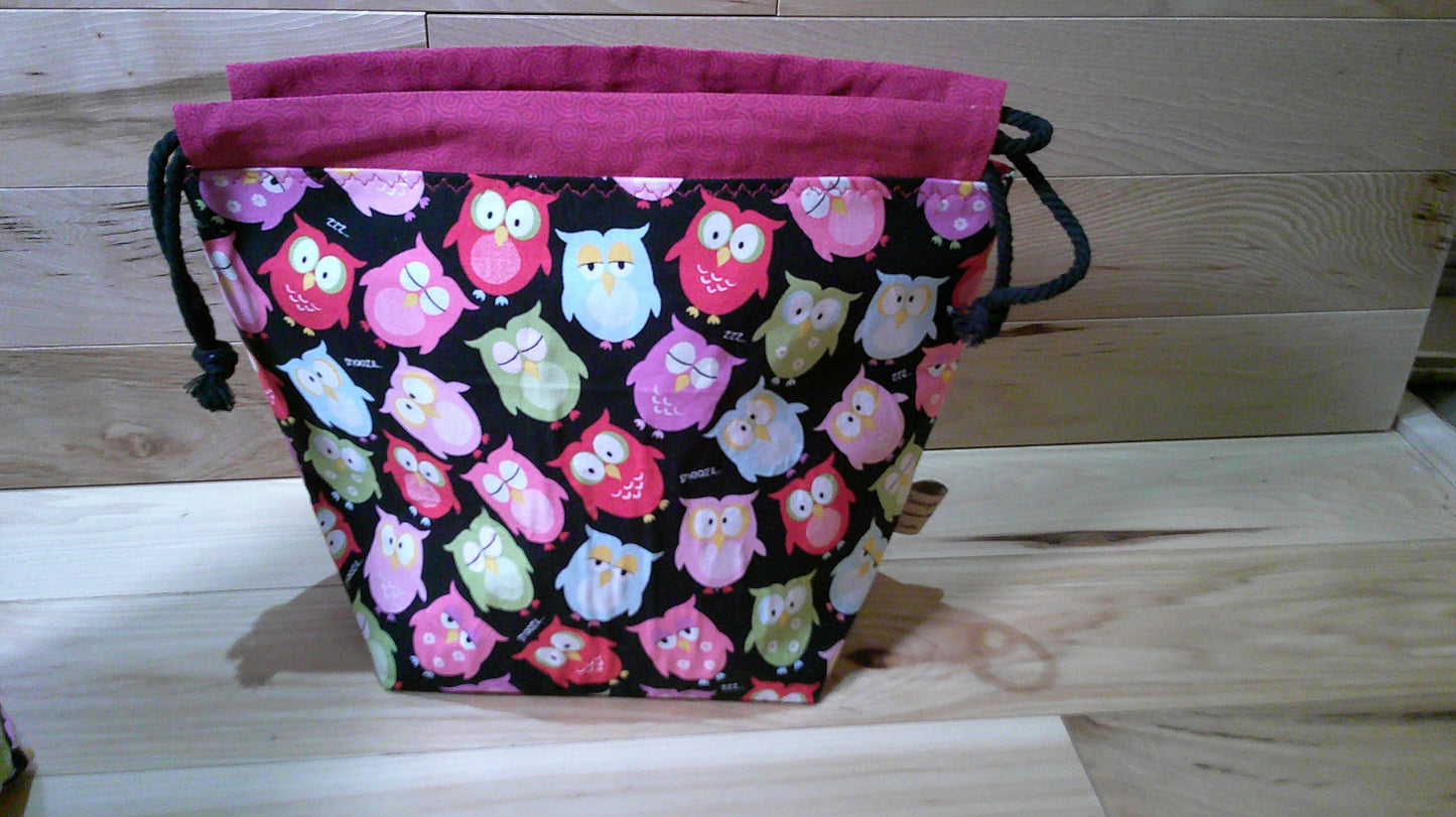 Cartoon Owl ~ project bags
