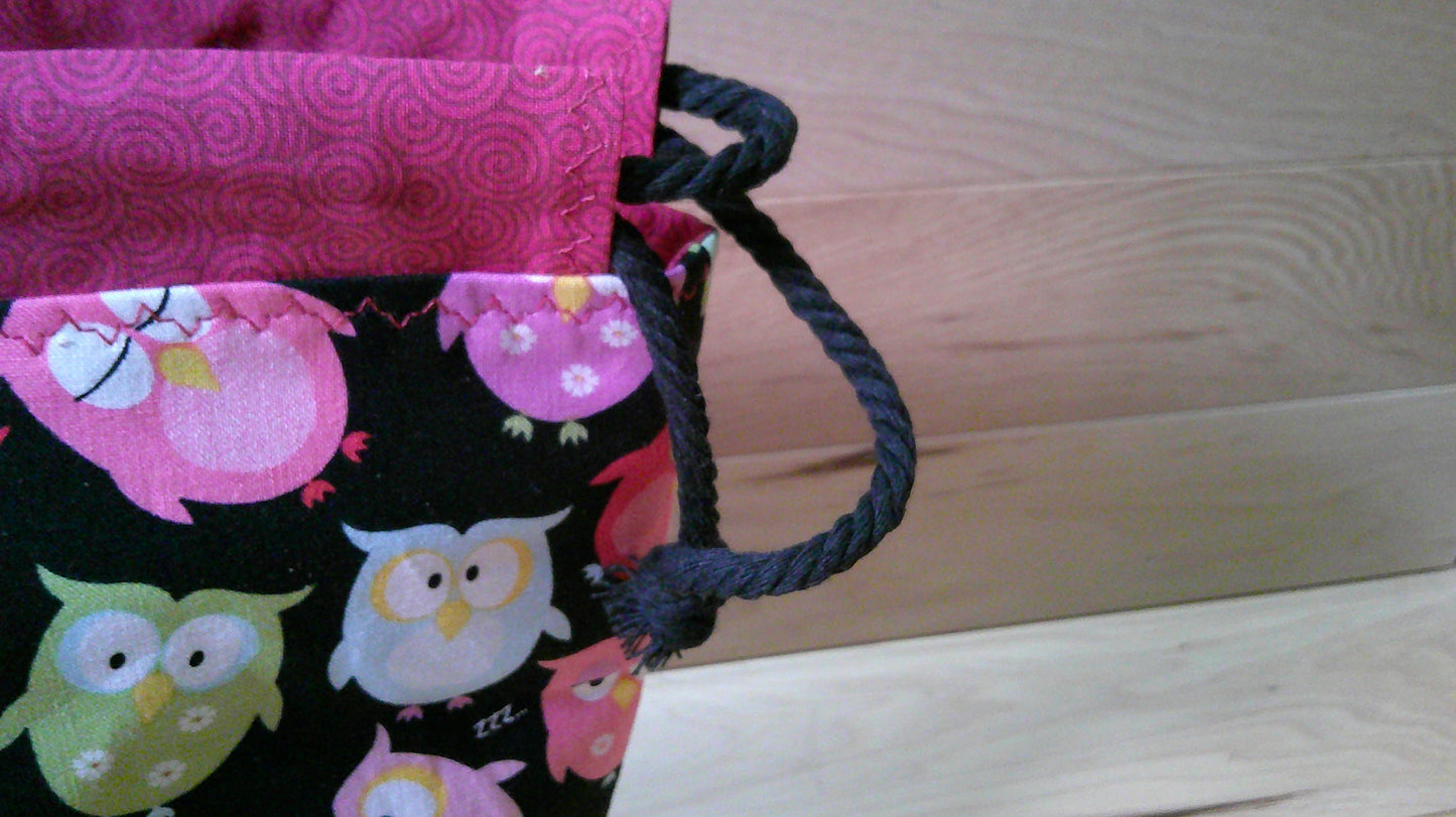 Cartoon Owl ~ project bags