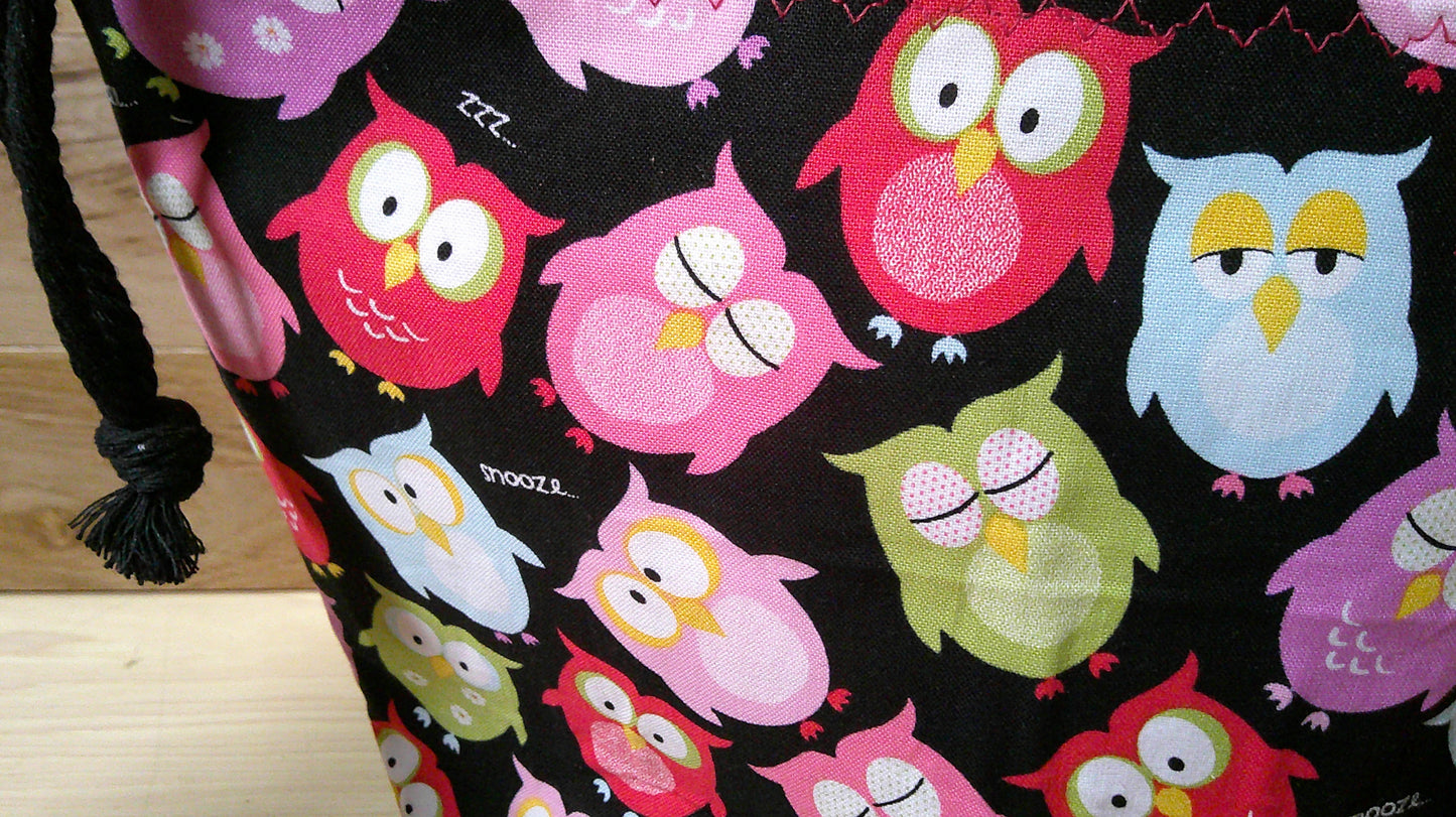 Cartoon Owl ~ project bags