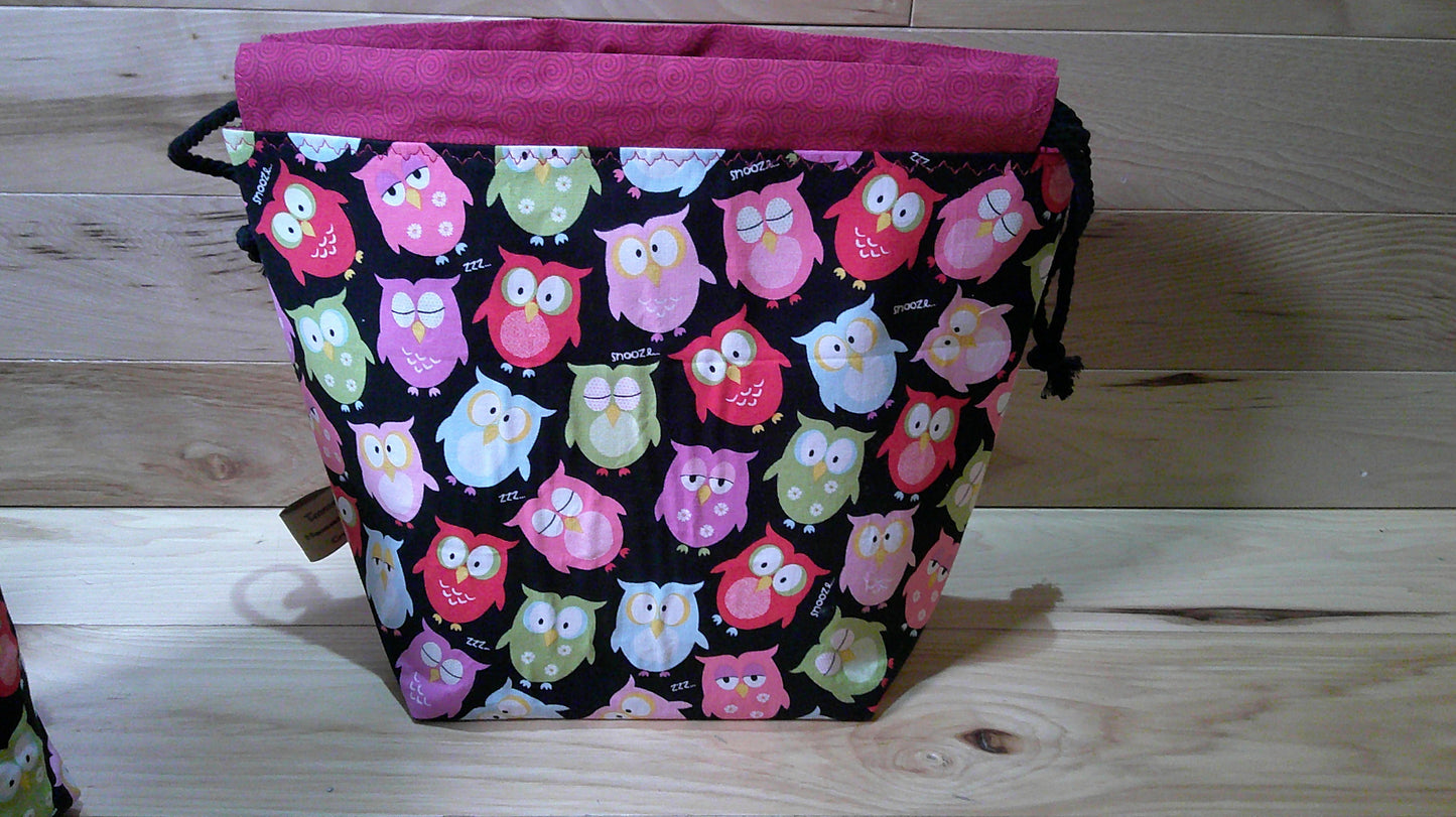 Cartoon Owl ~ project bags