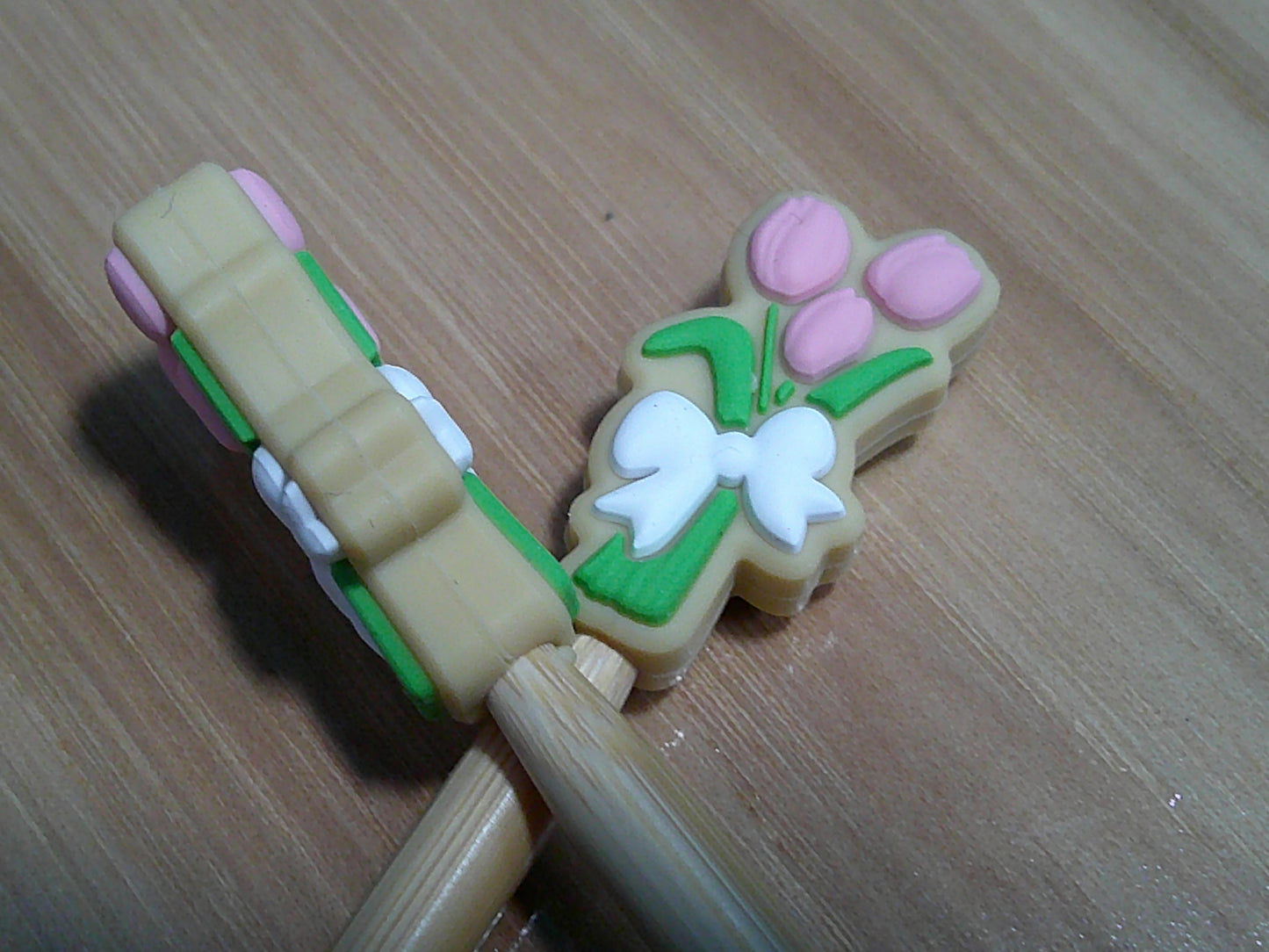 Three Tulips ~ stitch stoppers