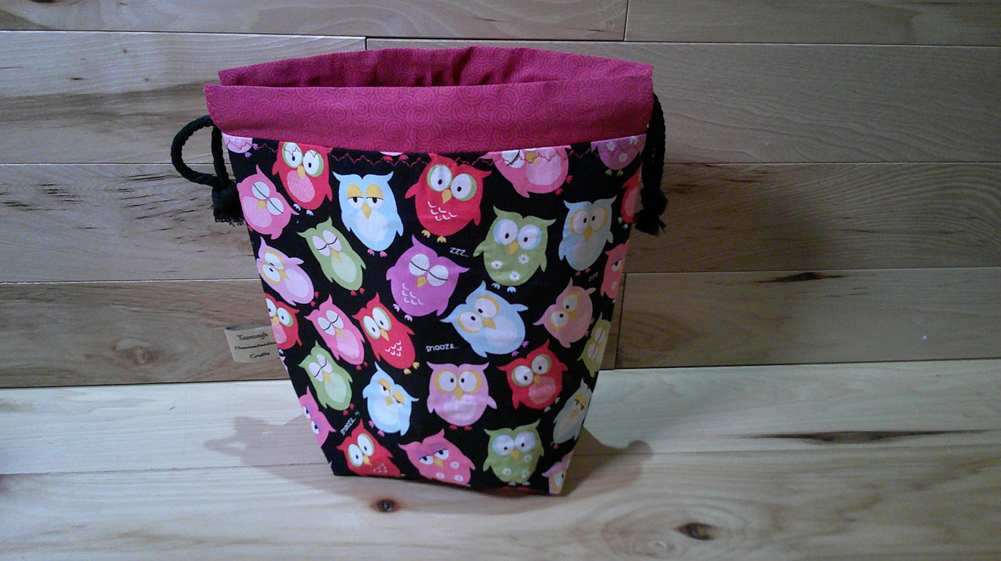 Cartoon Owl ~ project bags