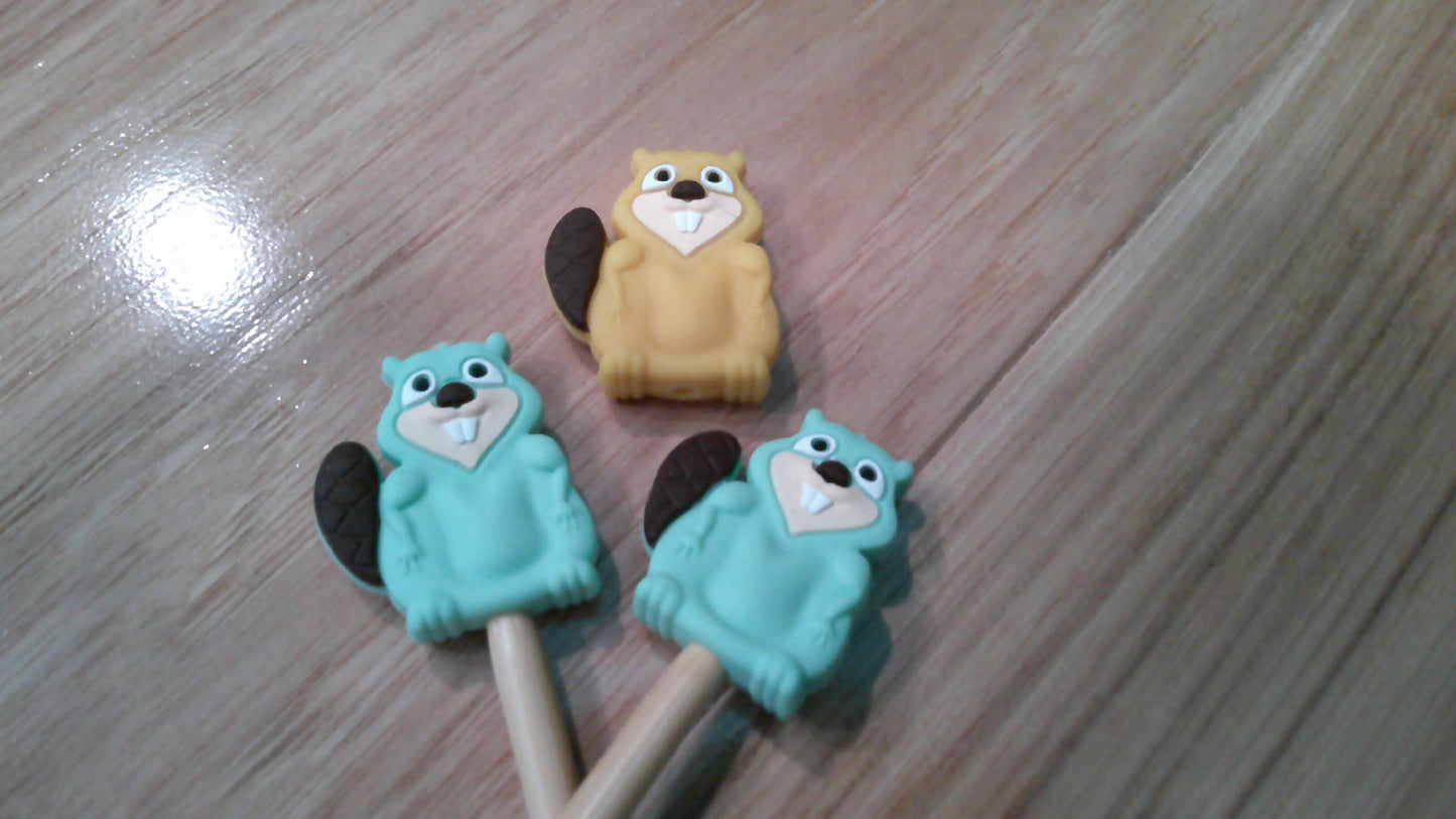 Beaver ~ stitch stopper