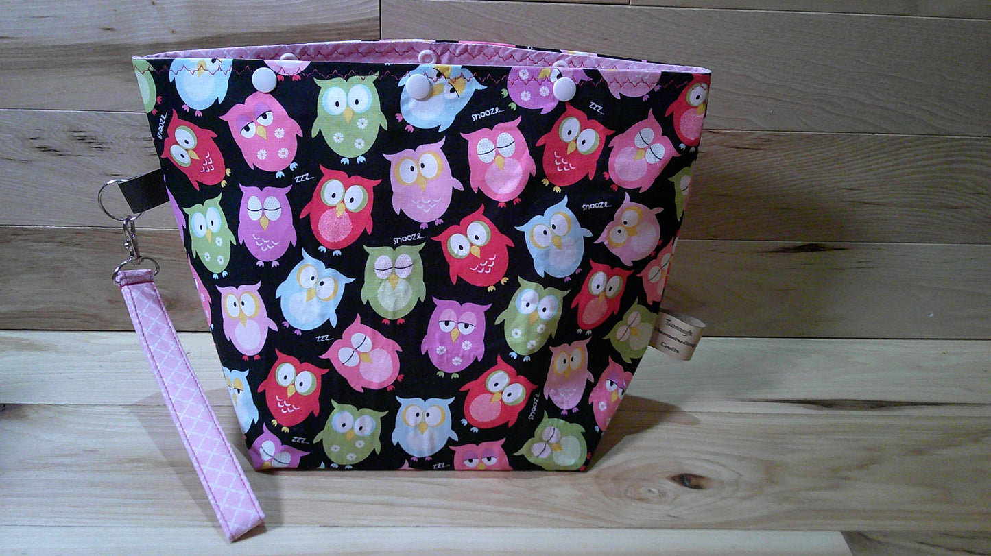 Cartoon Owl ~ project bags