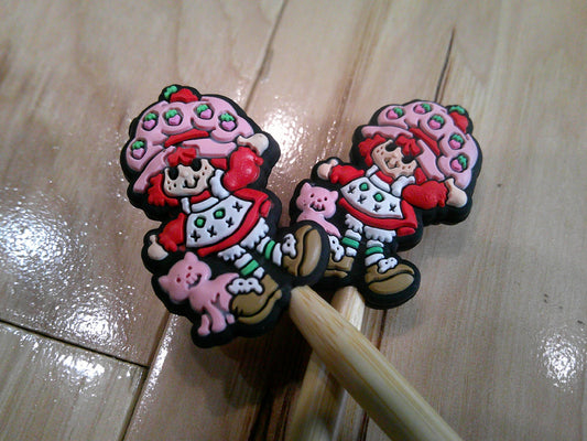 Strawberry Shortcake Girl~ stitch stoppers
