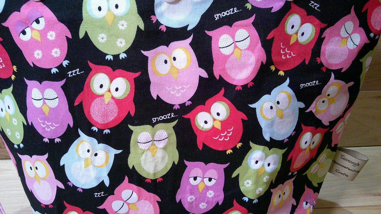 Cartoon Owl ~ project bags