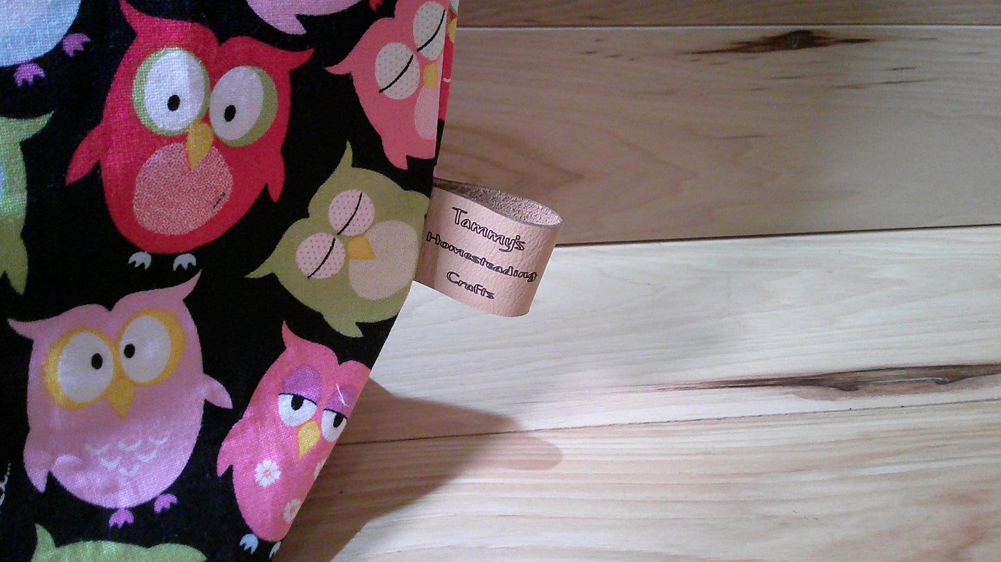 Cartoon Owl ~ project bags