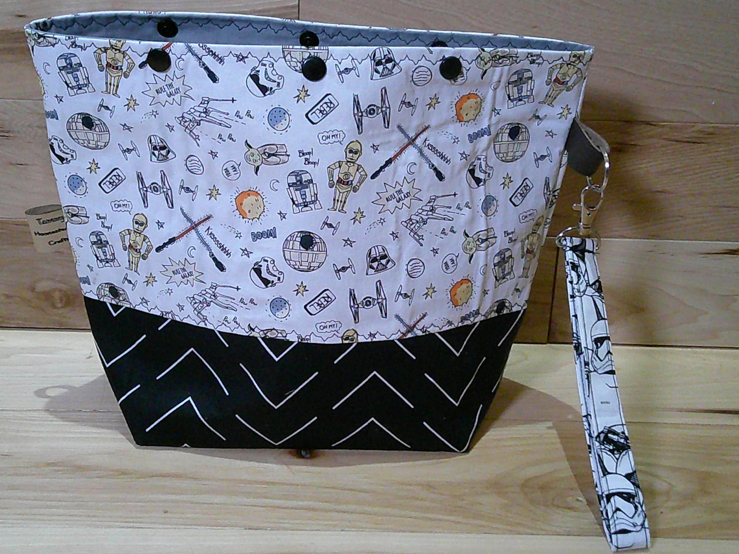 Star Wars w/ black chevrons ~ Project bags