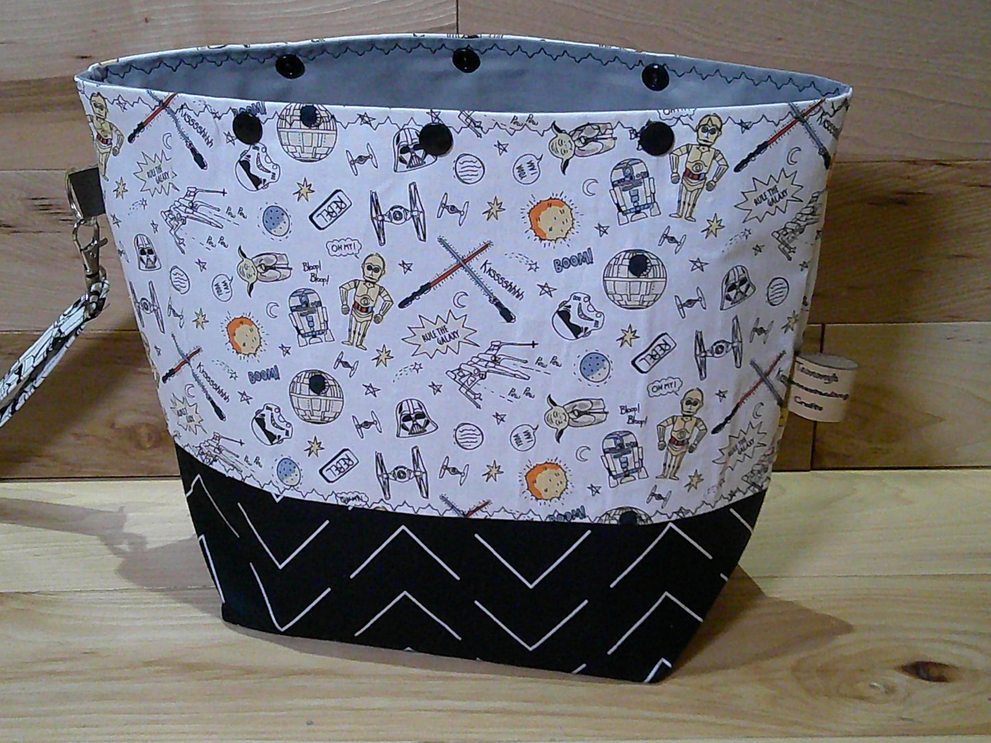 Star Wars w/ black chevrons ~ Project bags