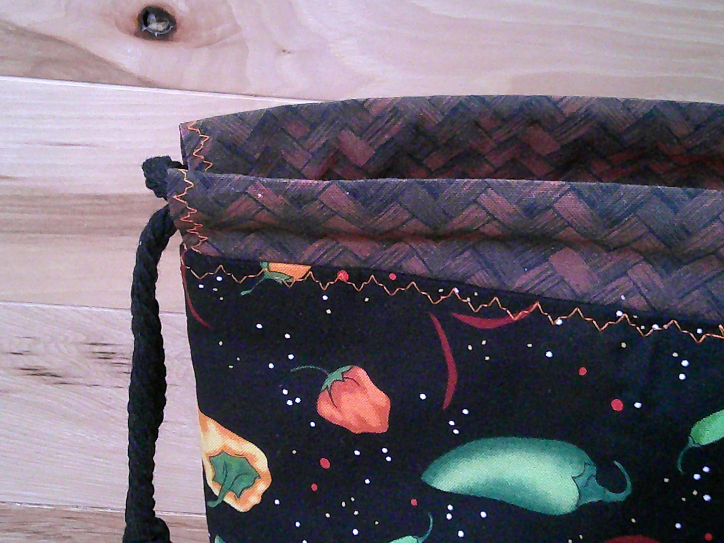 Pepper in basket ~ project Bags