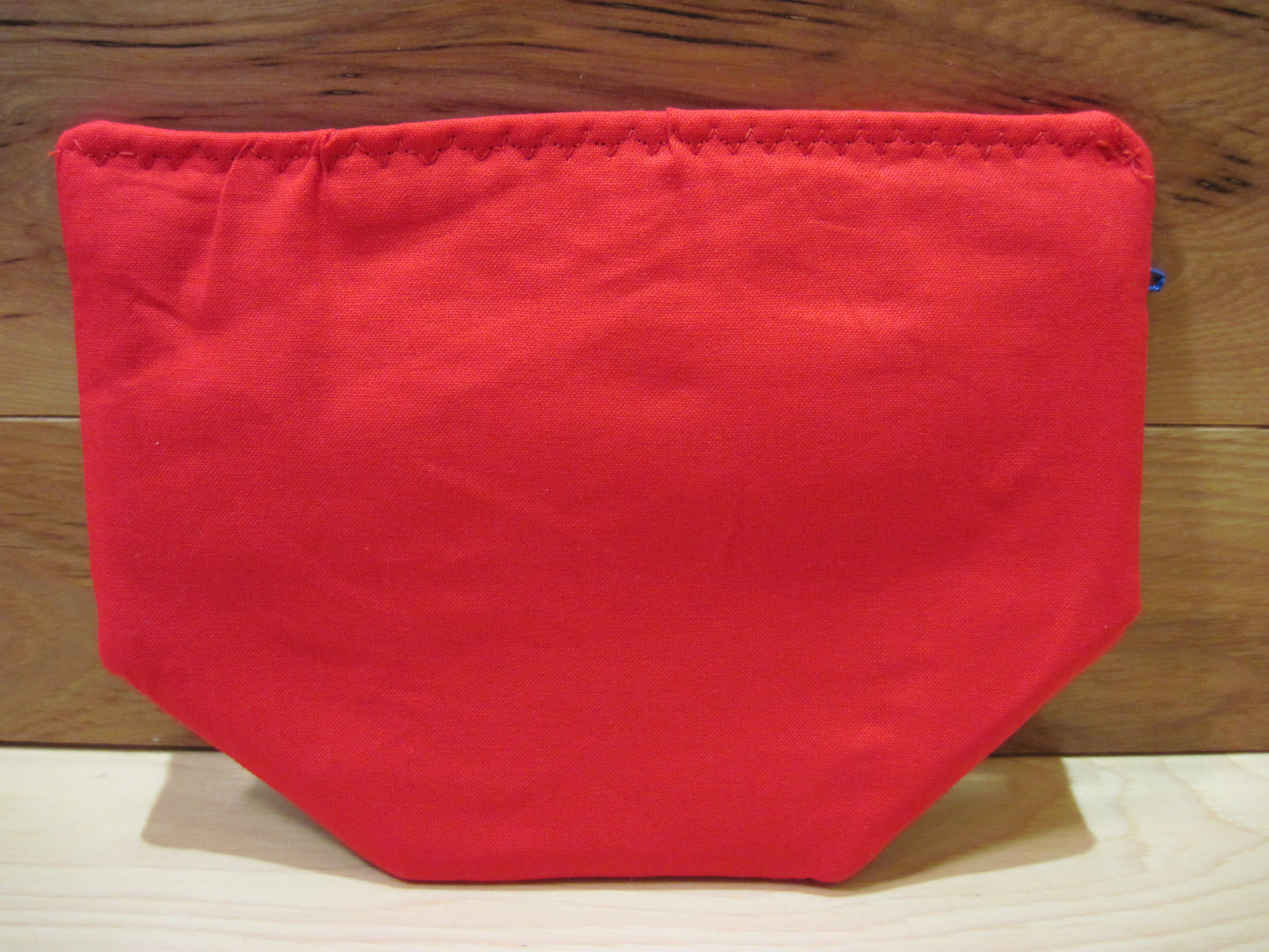 Notions Bag Blue w/ Sparkly Stars & Fireworks red w/ zipper