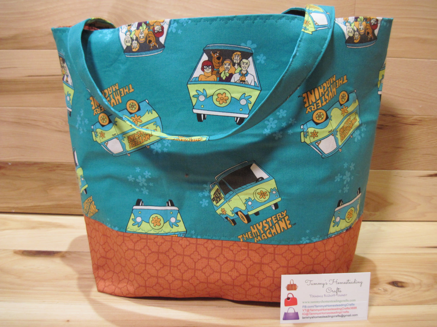 Scooby -Doo Mystery Machine ~ project bags